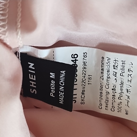 NWOT Shein Mini Puff Dress SzMedPetite - Picture 5 of 5